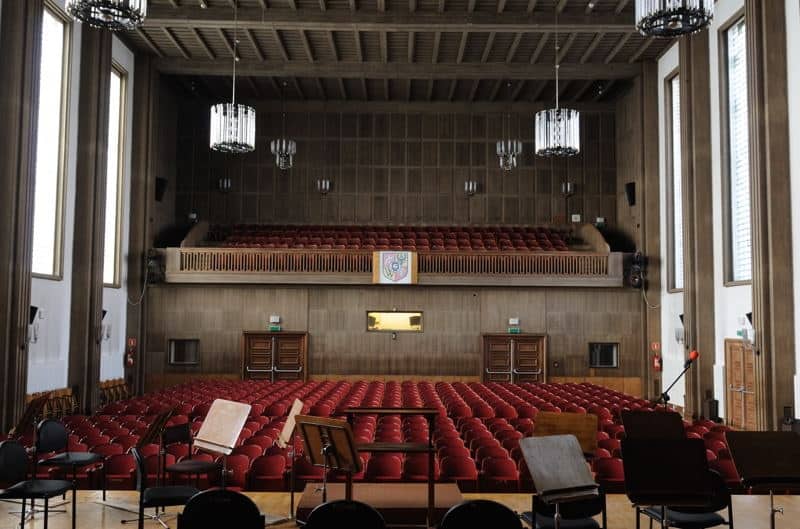 sala koncertowa polskiego radia we Wrocławiu