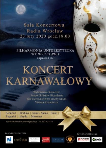 plakat karnawał 23.02.2020